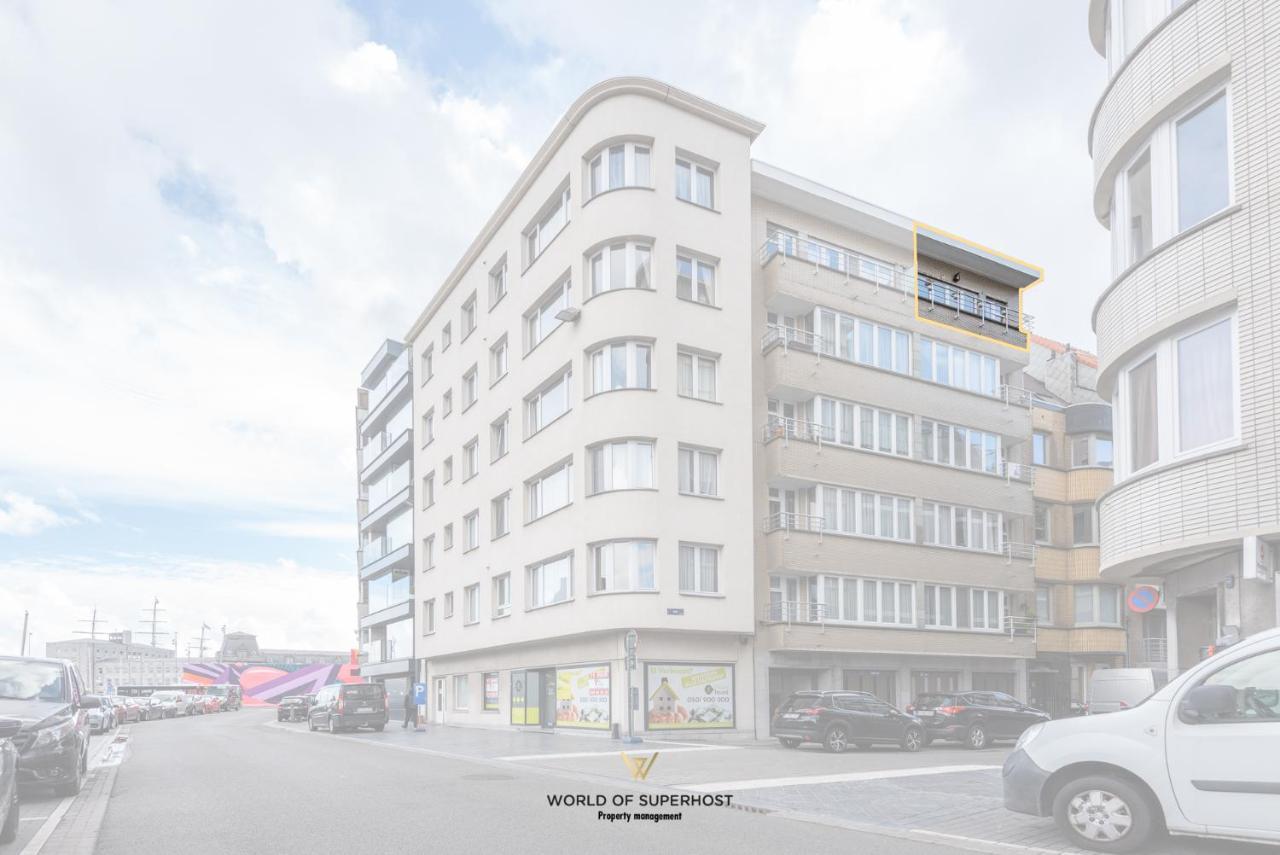 Nice Bright Apartment Near The Sea And The Marina Ostende Exterior foto
